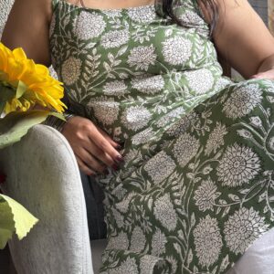 Floral printed kurti